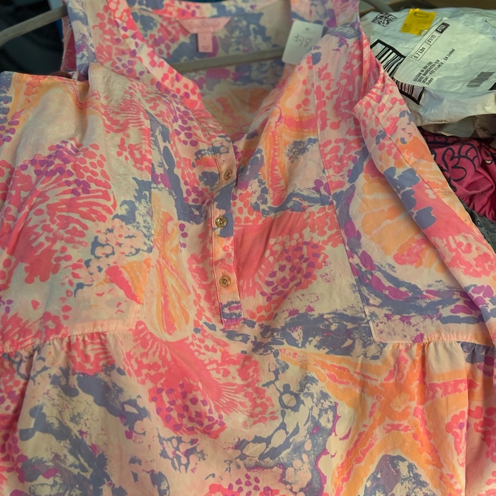 Lilly Pulitzer Silk Top
